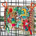 thumbnail image 3 of fastboy 1/2/3/5 Colorful Cages For Birds Add Vibrant Style To Home Bird Foraging Toys Bird Accessories Bird House 1PCS, 3 of 6