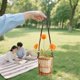 thumbnail image 5 of Cesta De Mimbre Tejida Con Asa, Portátil, Para Jardín, Para Guardar Cosas, Para Picnic, Pascua, Organizar, Recoger Verduras, 5 of 7