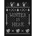 thumbnail image 4 of Tstars Mens Christmas T-Shirt Winter Is Here Funny Gift for Friends Family Holiday Long Sleeve Tee, 4 of 5