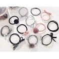 thumbnail image 5 of 12PCS Womens Hair Rope Elastic Fashion Assorted Types Hair Tie Ponytail Holder, 5 of 5