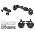 thumbnail image 4 of RC Car Steering Knuckles, Black Brass Front Steering Knuckles Precise Size Manufacturing  for 1/10 Remote Control Car, 4 of 8