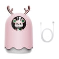 thumbnail image 1 of Humidificador doméstico 300ml USB Mini humidificador eléctrico Decoración LED Difusor de aire portátil, rosa Methold HA003941-02B, 1 of 6