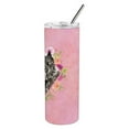 thumbnail image 4 of Carolines Treasures CK4256TBL20 Bouvier des Flandres Pink Flowers Stainless Steel 20 oz Skinny Tumbler 20 oz multicolor, 4 of 4
