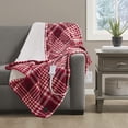 thumbnail image 1 of Manta eléctrica Beautyrest de felpa a sherpa reversible, 1 of 8