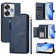 thumbnail image 3 of Funda para Xiaomi POCO F6 5G Cartera de Mano con Cremallera y Correa Cruzada Desmontable, 3 of 5