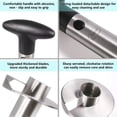 thumbnail image 4 of Pineapple Corer, [Upgraded, Reinforced, Thicker Blade] Premium Pineapple Corer Remover, Stainless Steel Pineapple Core Remover Tool for Home & Kitchen with Sharp Blade for Diced Fruit Rings, 4 of 10