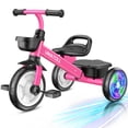 thumbnail image 1 of Triciclo Umatoll para niños de 2 a 5 años con ruedas iluminadas, 1 of 9