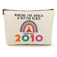 thumbnail image 1 of Bolsa de maquillaje Suemetic con decoración para 15 cumpleaños para niñas, 1 of 6