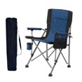 thumbnail image 4 of Silla Plegable para Acampar, Silla de Playa, Muebles Resistentes, Silla Plegable, Silla Portátil para Acampar, Asiento Al Aire Libre para Viajes Al Ai Azul, 4 of 8
