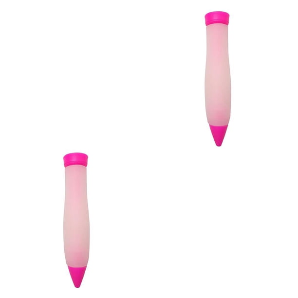Billuyoard Bolígrafo práctico resistente al agua para manga pastelera, bolígrafos gruesos para glaseado de repostería, lápiz de escritura Type2 NO2