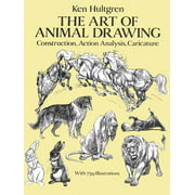 Dover Art Instruction: The Art of Animal Drawing : Construction, Action Analysis, Caricature (Paperback)