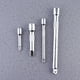 thumbnail image 5 of EeaseMX 4pcs Extension Bar Set 1/4 3/8 Drive Ratchet Socket Extender Socket Mano Ajuste de la mano Extensión Herramienta de mano de la unidad (Plata), 5 of 7