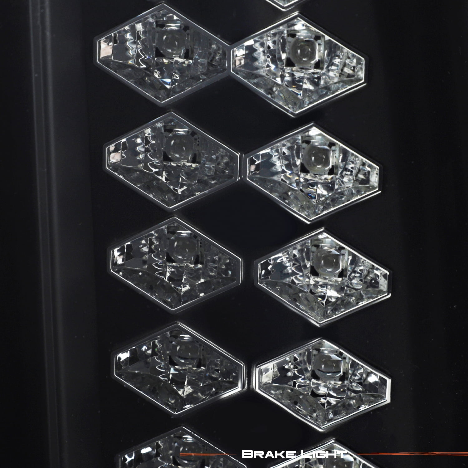 AKKON - For Chevy C/K C10 Tahoe GMC Jimmy Sierra Suburban Yukon Pickup Truck Black LED Tail Lights Brake Lamps