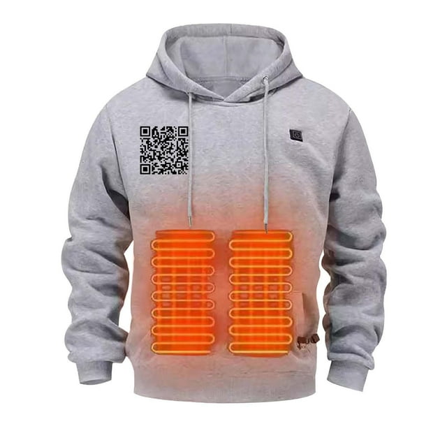 WILLBEST Sudaderas para Hombre, Sudaderas Casuales De Moda para Hombre, Sudaderas con Capucha Cálidas De Invierno, Sudaderas Casuales con Capucha sin Batería Chica