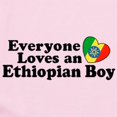thumbnail image 2 of CafePress - Everyone Loves An Ethiopian Boy Infant Bodysuit - Baby Light Bodysuit, Size Newborn - 24 Months, 2 of 4