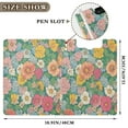 thumbnail image 3 of FORMRS A4 Clipboard Folder with Pen Holder Horizontal Foldable School Office Binder, Floral Pattern, 3 of 9