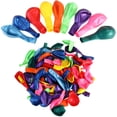 thumbnail image 3 of Bewildely 100 Uds 10 pulgadas 1,5g Globos de látex perlado fiesta de feliz cumpleaños boda adornos navideños Globo niños bolas de aire Globos Kits de decoración para fiestas mezcla de colores Bewildely HA002049-25, 3 of 6