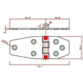 thumbnail image 2 of Richelieu Hardware - BP750862171 - Contemporary Stainless Steel Ice Box Hinge - 750862, 2 of 2