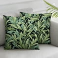 thumbnail image 3 of Qinduosi 2 PCs Pillow Covers Vintage Botanical Pillow Covers, Willow Leaves Pillow Cases Throw Pillow Covers, Pillow for Farmhouse Car Sofa Couch Decor, 3 of 7