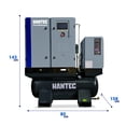 thumbnail image 5 of Compresor Tornillo Hantec Force Element 10 Hp con Tanque Secador y Separador de Particulas, 5 of 5