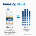 thumbnail image 3 of Clorox® Fibregard Bleach, Island Blossom 1.27L, 3 of 7