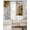 White, variant on Farmhouse Sunflower Black Out Curtains 72 Inch Long, Light Blocking Drapes with Black Liner, Vintage Daisy Butterflies Rustic Burlap Thermal Blackout Curtains for Bedroom Living Room 52"x72" 2 Panels