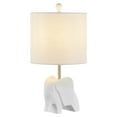 thumbnail image 3 of JONATHAN Y Koda 17.5" Eclectic Southwestern Resin/Iron Elephant LED Kids' Table Lamp, White, JYL1143D, 3 of 7