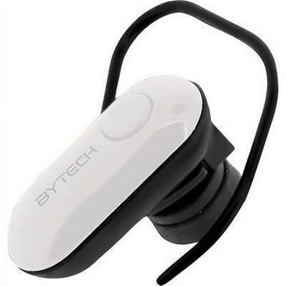 Bytech BYAUBM100WT Bluetooth Handsfree Headset, White