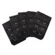 thumbnail image 5 of 5pcs Elástico De La Correa De Extensión Extendedores 3 2x Gancho Negro Sunnimix extensor de sujetador, 5 of 7