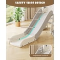 thumbnail image 5 of YUFU 6 In 1 Toddler Slide & Swing Set for Kids 1+ with Swing Football Basketball Ring Toss Indoor Outdoor Use, 5 of 8