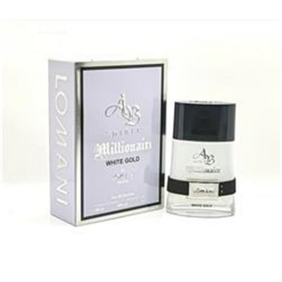 Lomani Ab Spirit Millionaire White Gold Edp Spray for Men - 3.3 oz