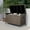 Light Brown, variant on Grand Patio Outdoor 170 Gallon Deck Box Outdoor Large Wicker Storage Box, 220lb, 27.25''W, Dark Brown