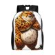 thumbnail image 1 of Fotbe Cartoon Cheetah With Attitude Mochila de Viaje para Laptop, Mochila Ejecutiva Delgada y Resistente 15.6", 1 of 8