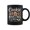 Black, variant on Holiday Family Cookie Baking Crew Party In Moms Kitchen Coffee Mugs