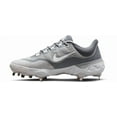 thumbnail image 5 of Nike Men's Alpha Huarache Elite 4 Metal Baseball Cleats (Grey/White, 12, D), 5 of 7