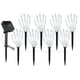 thumbnail image 3 of Decoraciones de Halloween para exteriores, paquete de 8, decoraciones iluminadas con brazos de esqueleto, 100 luces LED moradas con 11 modos, iluminación para fiestas navideñas, hogar, patio, luz de p, 3 of 7