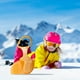 thumbnail image 2 of Tablas de Esquí de Plástico de Invierno Al Aire Libre, Trineo de Arena de Hierba de Nieve de 47x39cm para Niños de 4 a 14 Años, Asiento Hundido Antideslizante con Agarre Cómodo, 2 of 4