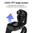 thumbnail image 3 of Smart Watch with Earbuds, 2 in 1 BT Watch and Earphone, 2.01 Inch TFT Touch Screen Smart Watch Call Music Play Step Count NFC Sports Watch for Smartphones, 3 of 7