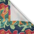 thumbnail image 4 of Ambesonne Grunge Valance Pack of 2, Crazy Funky Graffiti, 42"X12", Multicolor, 4 of 5