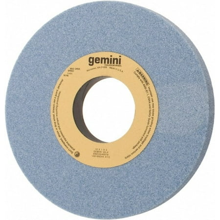 

Norton 10 Diam x 3 Hole x 1 Thick H Hardness 46 Grit Surface Grinding Wheel Aluminum Oxide Type 1 Coarse Grade 2 480 Max RPM No Recess