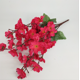 thumbnail image 1 of Xiao Hua 3 flores artificiales de flor de durazno, flores artificiales para decoración de bodas, 1 of 5