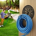 thumbnail image 4 of Hose Holder, Garden Water Reel Hanger,Outdoor Water Pipe Iron Rack,Wall-Mounted, Outdoor Hose Storage, Decorative Water Pipe Rack, Tree Pattern, 4 of 7