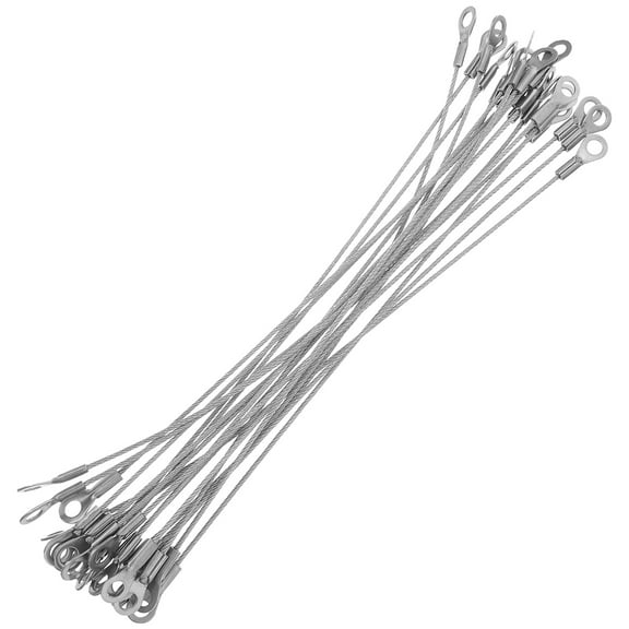 SWETRACE 20Pcs Heavy Duty Picture Hanging Wire For Hanging Plants 304 Stainless Steel