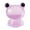 Hot Pink, variant on Heqing Boutique 2026 New 20Pcs Resin Frogs Figurines Miniature Frog Figurines Garden Tiny Luminous Frogs Ornaments