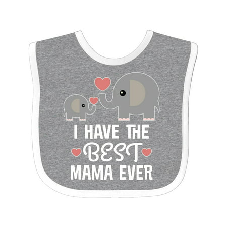 Best Mama Ever Grandchild Gift Baby Bib (Best Unique Baby Gifts)