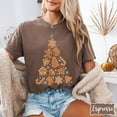 thumbnail image 3 of Gingerbread Christmas Tree T-Shirt | Cute Cookie Holiday Graphic Tee, 3 of 7