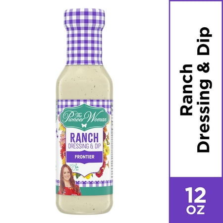 Pioneer Woman Frontier Ranch Dressing & Dip, 12 oz (Best Salad Dressing Brand)