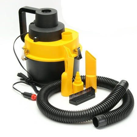 75W 12V Car Wet Dry Vac Vacuum Cleaner Hand-Held High Power Cleaner Kit Portable Inflator Turbo for Car