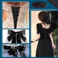 thumbnail image 7 of 1pc Stain Ribbon Piping Strips for Clothing Decoration Black 3/4 inch(19mm) about 3.83 Yards(3.5m)/pc, 7 of 7