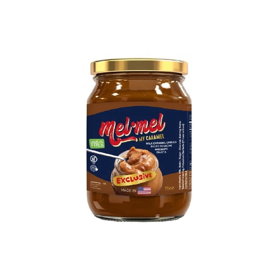 Leadermel Dulce de Leche Exclusive – Glass Jar, 15 oz